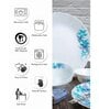 Opalware Dinner Set with Print (Set of 2pcs Dinner Plate, 2pcs Veg. Bowl & 2pcs Multipurpose Bowl)