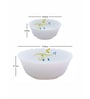 Opalware Pudding Bowl Set (Set of 6pcs Small Bowl & 1pc Large Bowl)
