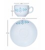 Opalware Royale Costa Cup Saucer (set of 6pcs Cup & 6pcs Saucer)