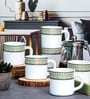 Opalware Solitaire Tea/Coffee Mug (Set of 12pcs)