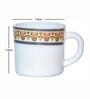 Opalware Solitaire Tea/Coffee Mug (Set of 12pcs)