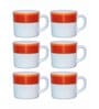 Opalware Solitaire Tea/Coffee Mug (Set of 6pcs)