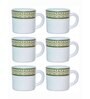 Opalware Solitaire Tea/Coffee Mug (Set of 6pcs)