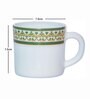Opalware Solitaire Tea/Coffee Mug (Set of 6pcs)