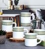 Opalware Solitaire Tea/Coffee Mug (Set of 6pcs)