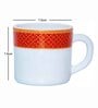 Opalware Solitaire Tea/Coffee Mug (Set of 6pcs)