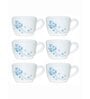 Opalware Tea/Coffee Cup Medium (Set of 6pcs)