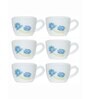 Opalware Tea/Coffee Cup Medium (Set of 6pcs)