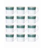 Opalware Tea/Coffee Mug Set of 12pcs