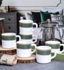 Opalware Tea/Coffee Mug Set of 12pcs