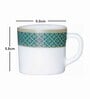 Opalware Tea/Coffee Mug Set of 12pcs