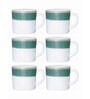 Opalware Tea/Coffee Mug Set of 6pcs