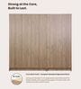 Opera Luxury 5 Door Wardrobe With Hidden Storage & Locker In Light Walnut & Frosty White Colour