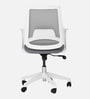 Opera Medium Back Office Chair In White Color