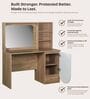 Opera Study Table In Light Walnut & Frosty White Colour Opera Study Table In Light Walnut & Frosty White Colour