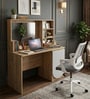 Opera Study Table In Light Walnut & Frosty White Colour Opera Study Table In Light Walnut & Frosty White Colour