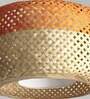 Wilson Opium Orange & Natural Bamboo Hanging Light