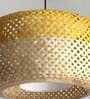 Nancy Opium Yellow & Natural Bamboo Hanging Light