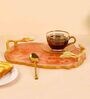 Opoxy Pink & Gold Opoxy Rectangle Serving Trays