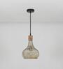 Optica Glass Ceiling Pendant (Smoke)