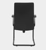 Optima Fabric Cantilever Chair in Black Colour
