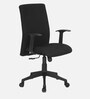 Optima Fabric High Back Ergonomic Chair in Black Colour