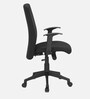Optima Fabric High Back Ergonomic Chair in Black Colour