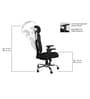 Optima Breathable Mesh Ergonomic Chair in Black Colour