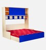 Optima Kids Sofa cum Bed in Blue Colour with Box Storage