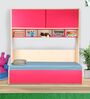 Optima Kids sofa cum Bed in Pink Colour with Box Storage