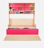 Optima Kids sofa cum Bed in Pink Colour with Box Storage