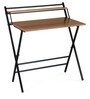 Optimal Folding Study Table in Walnut Finish