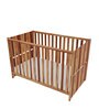 Optimus 3-in-1 Sheesham Wood Crib-cum-Bed-cum-Sofa In Natural Sheesham Finish