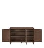 Optio Three Door Shoe Cabinet in Walnut Colour