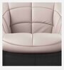 Opulent Leatherette 1 Seater Sofa in Black & Beige Colour