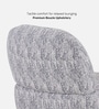 Opus Boucle Fabric 1 Seater Sofa With Flint Colour In Matte Finish Opus Boucle Fabric 1 Seater Sofa With Flint Colour In Matte Finish