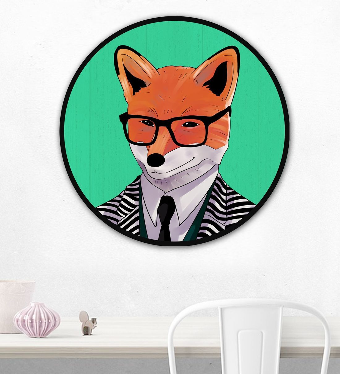 Buy Orange Wood & MDF Decorative Wall Plate by Vinoxo at 31 OFF by