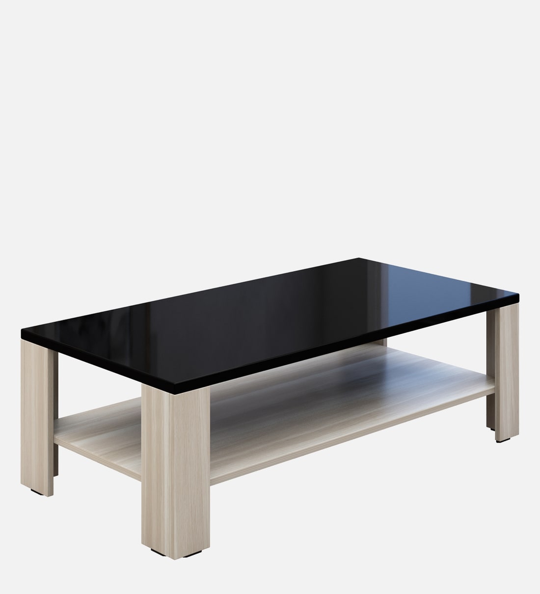 Buy Orca Coffee Table in Black & Cloud Ash Colour at 20% OFF by