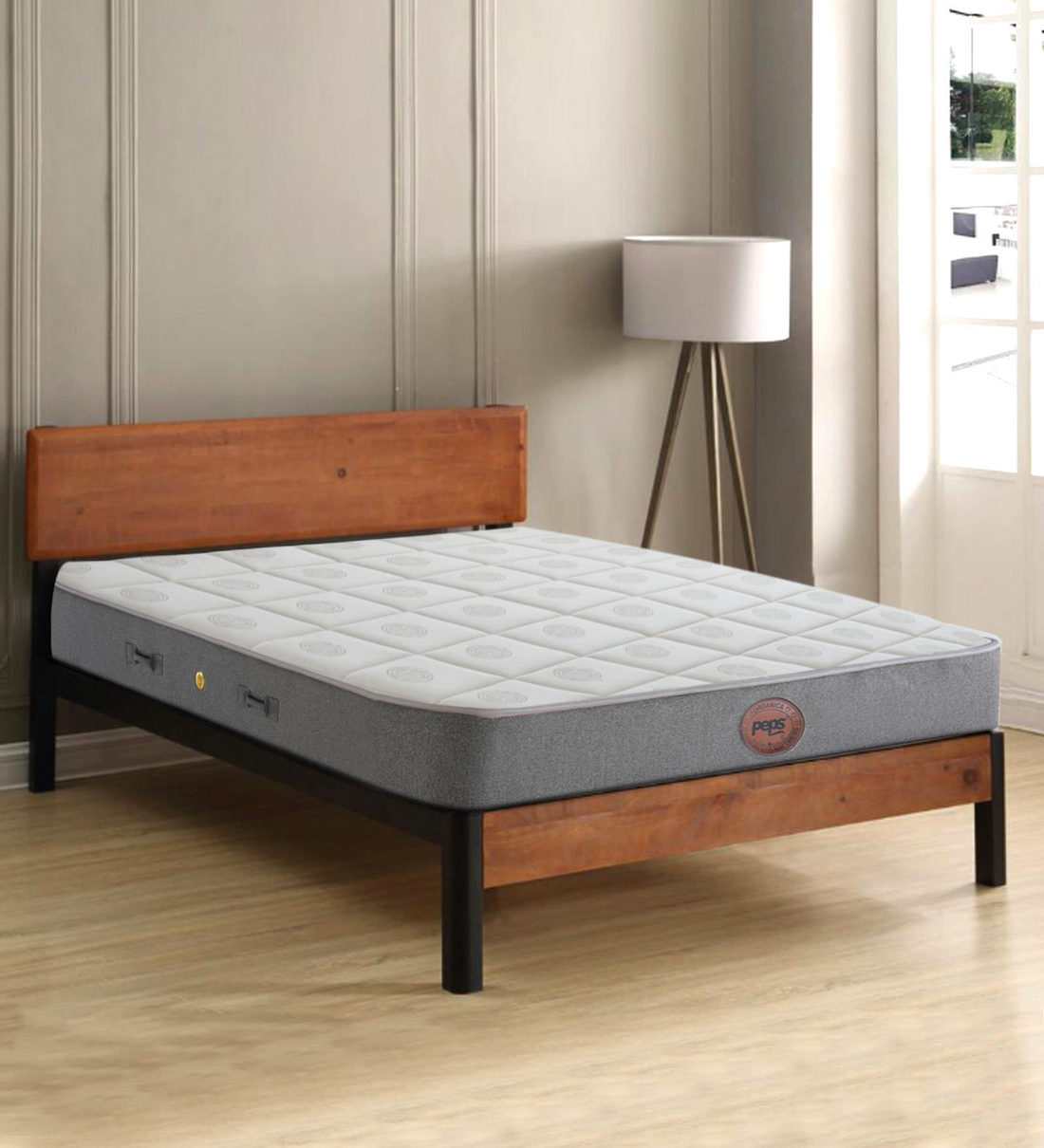 Buy Organica 8 inch Queen Size Pocket Spring Mattress by PEPS Online Queen Size Spring