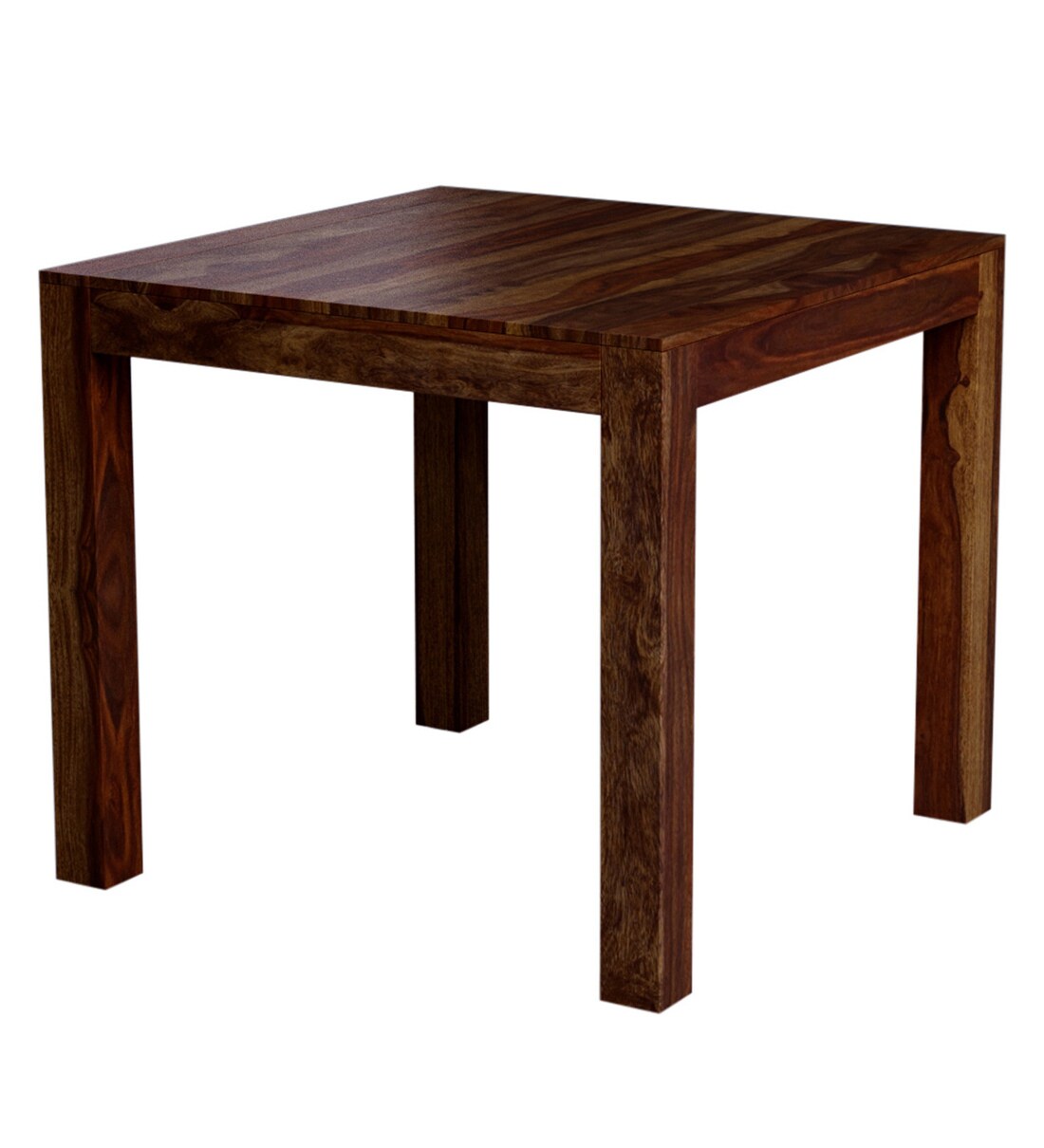 Buy Oriel Solid Wood 4 Seater Dining Table in Provincial Teak Finish By