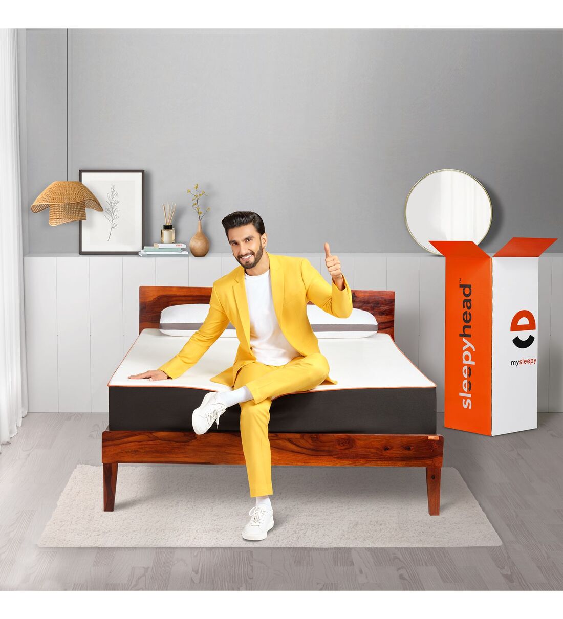 Buy Original BodyIQ 8 inch Memory Foam King Size Mattress Online King