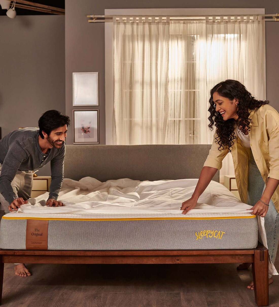 Buy Original 3Layered 8 Inch Open Cell Gel Memory Foam Orthopedic