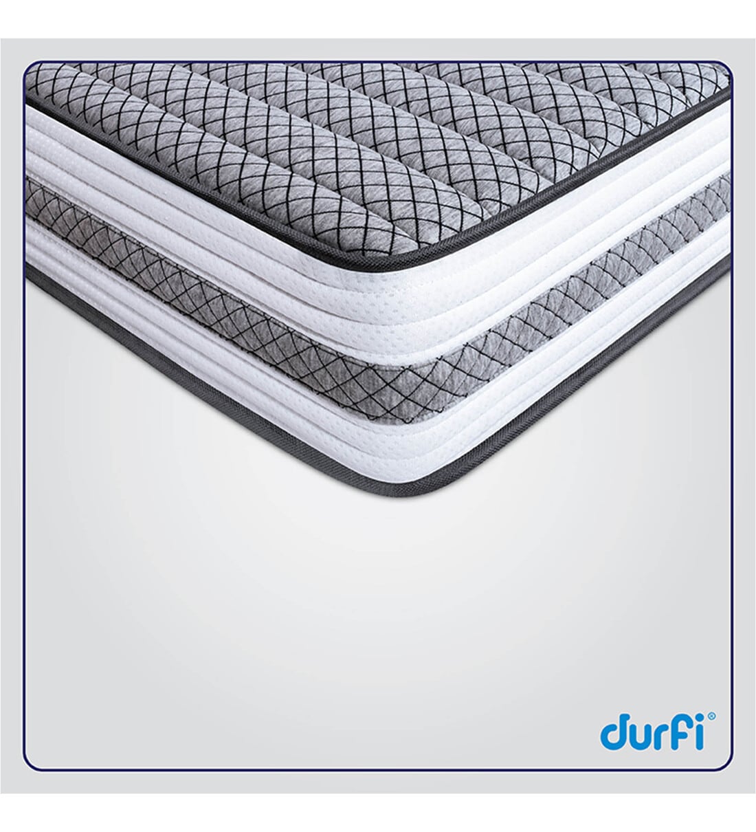 Buy Original 5 Inch Memory Foam With Heat Releasing 4Layered Single