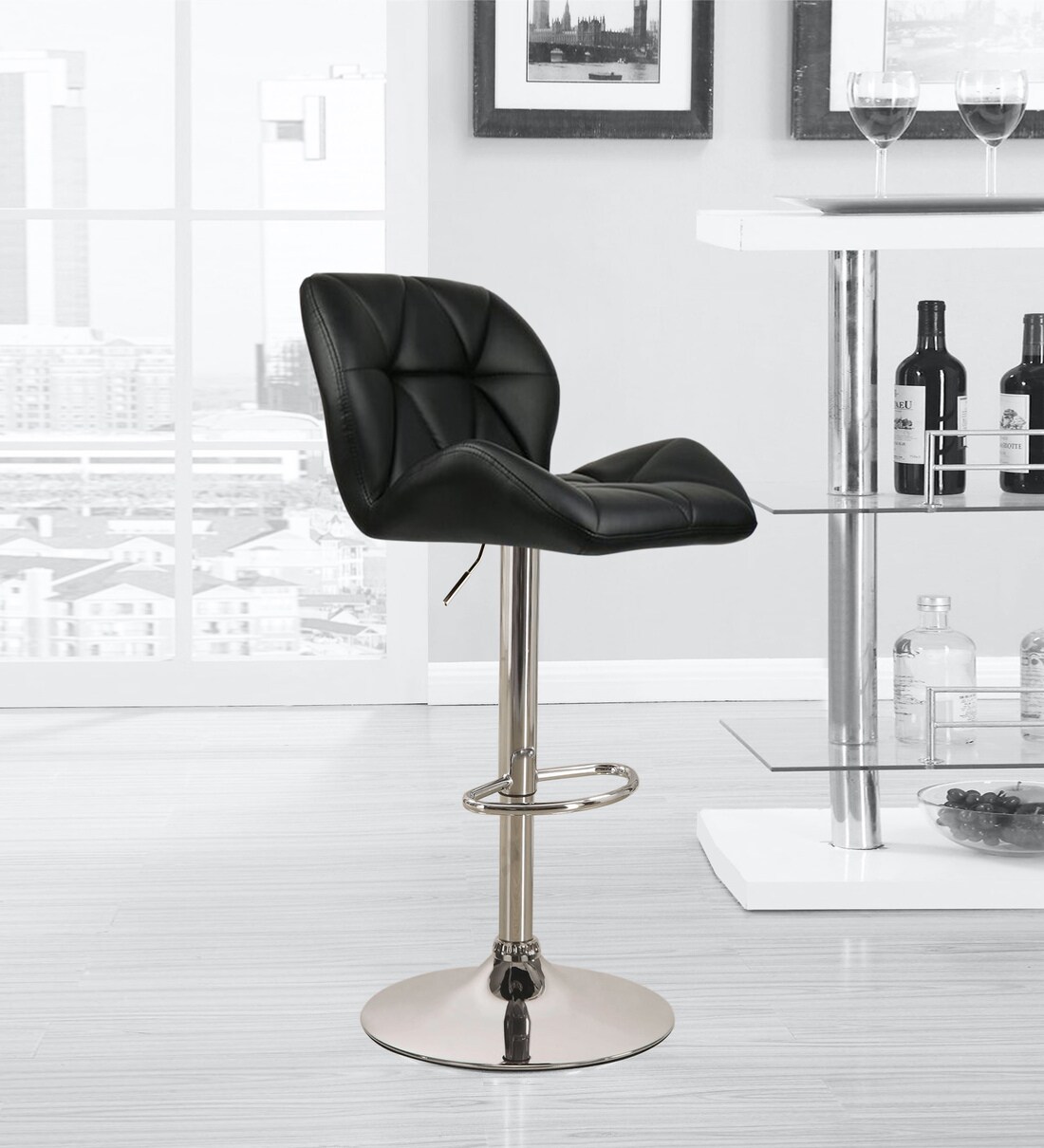 bar stool style office chair