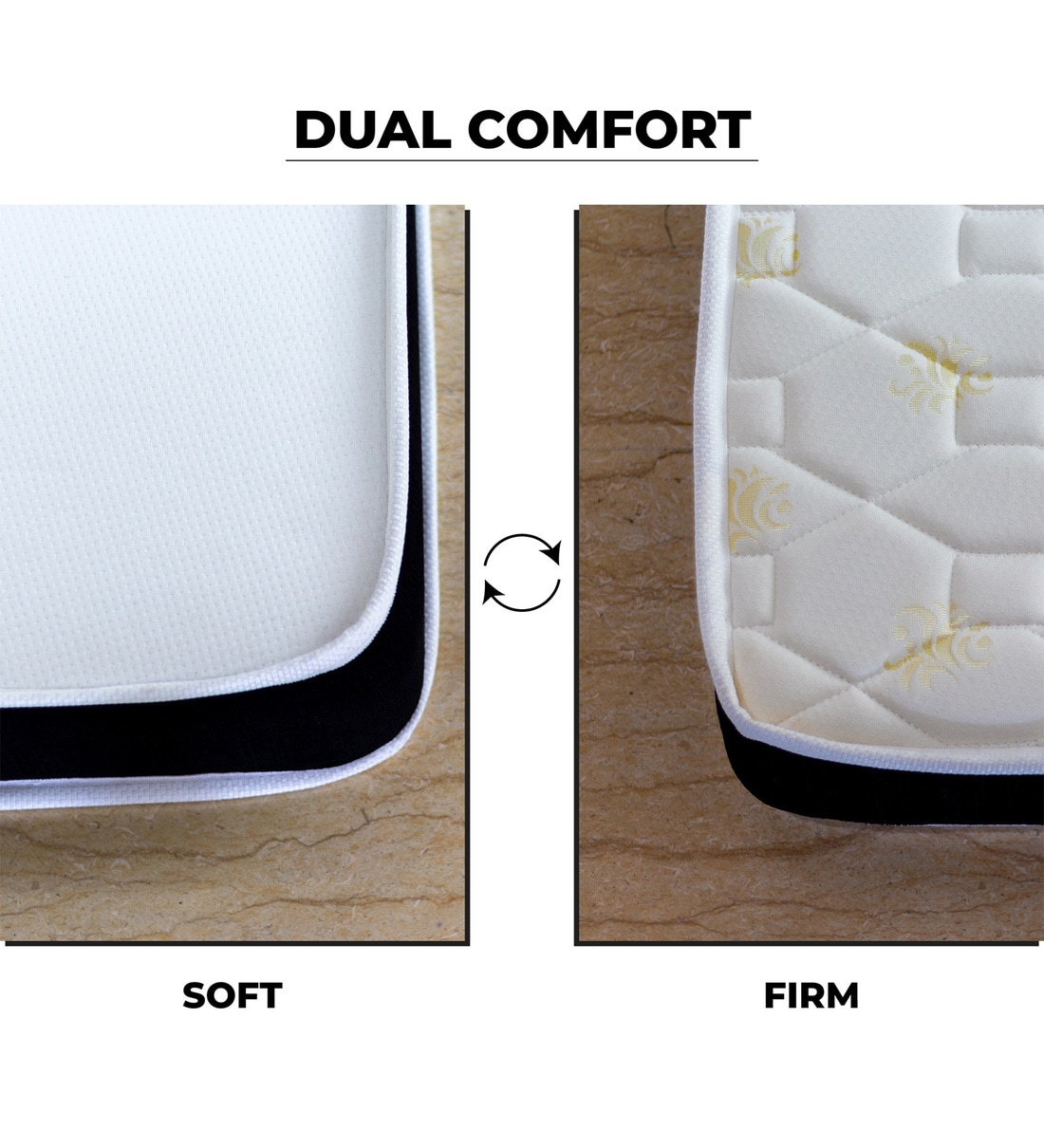 Buy Hybrid 6 inch Coir King Size Mattress Online King Size Coir