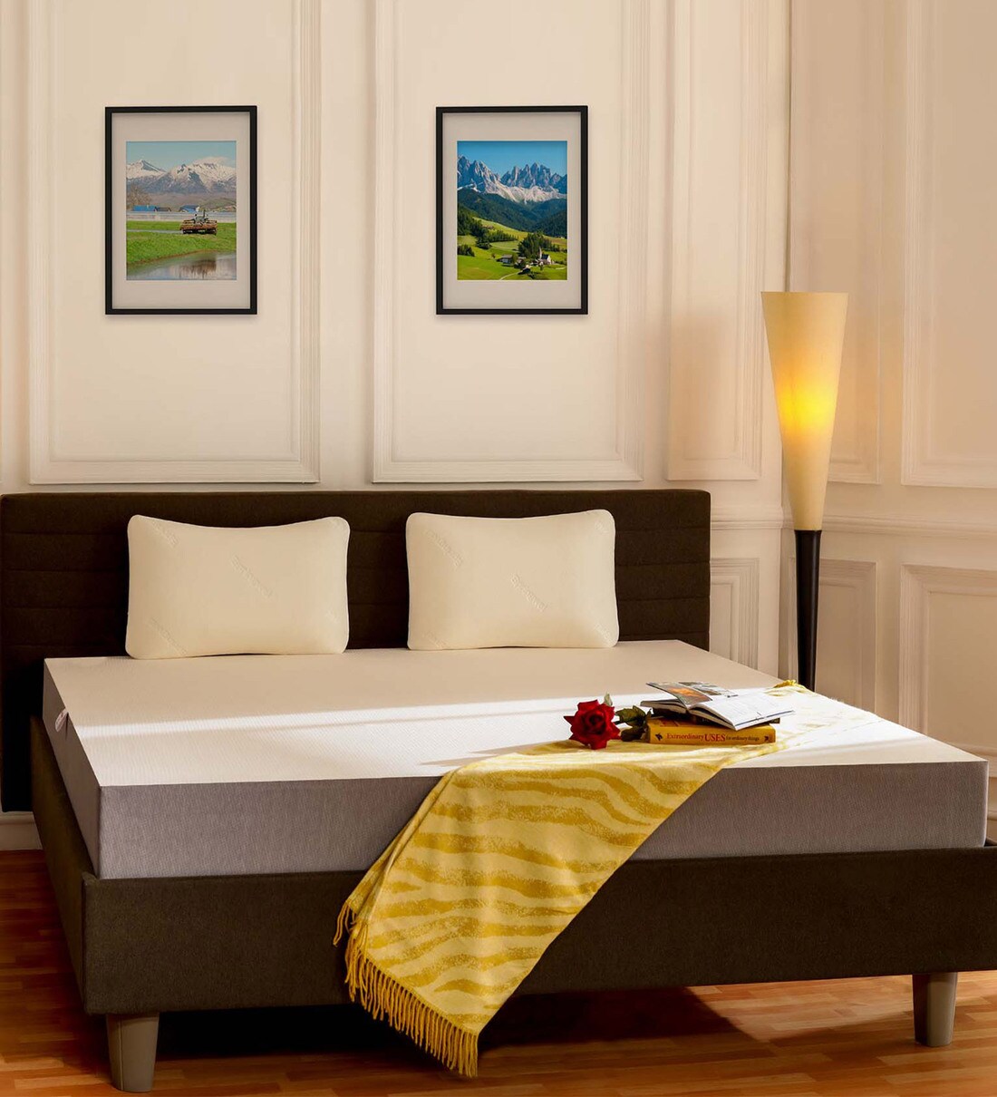 Buy Orthopedic 8 inches Memory and High Resilience Foam King Sized