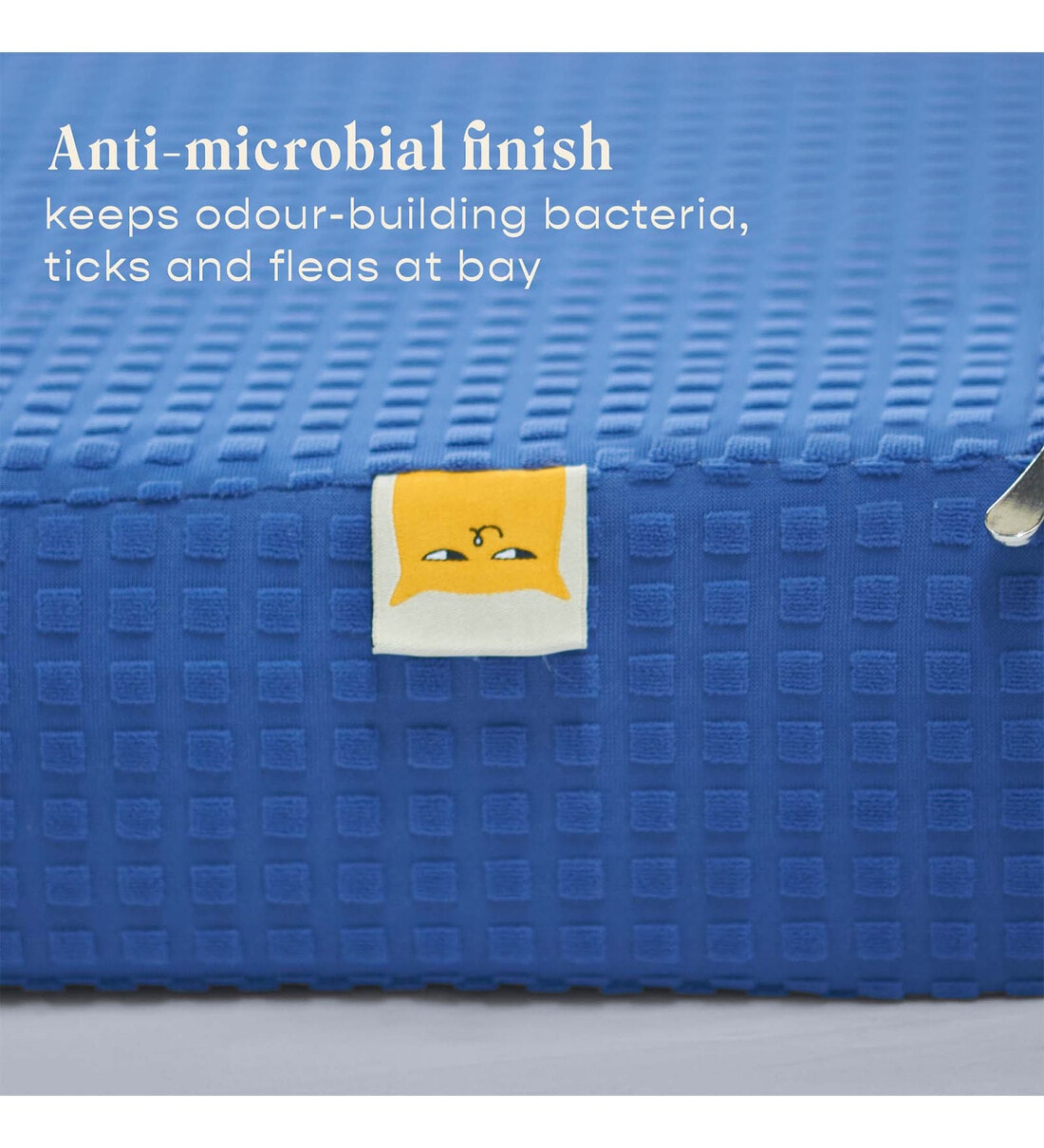 Buy Large Orthopedic Pet Bed In blue By SleepyCat Online Dog Beds