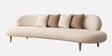 Orien 3 Seater Sofa In Cream Colour
