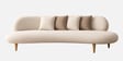 Orien 3 Seater Sofa In Cream Colour