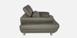 Orlando Leatherette 2 Seater Sofa In Grey Colour
